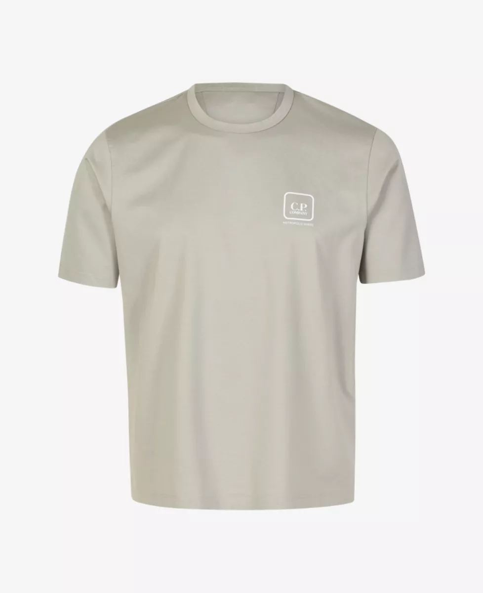 C.P. Company T-shirt - Lichtgrijs 1 C.P. Company C.P. Company T-shirt - Lichtgrijs
