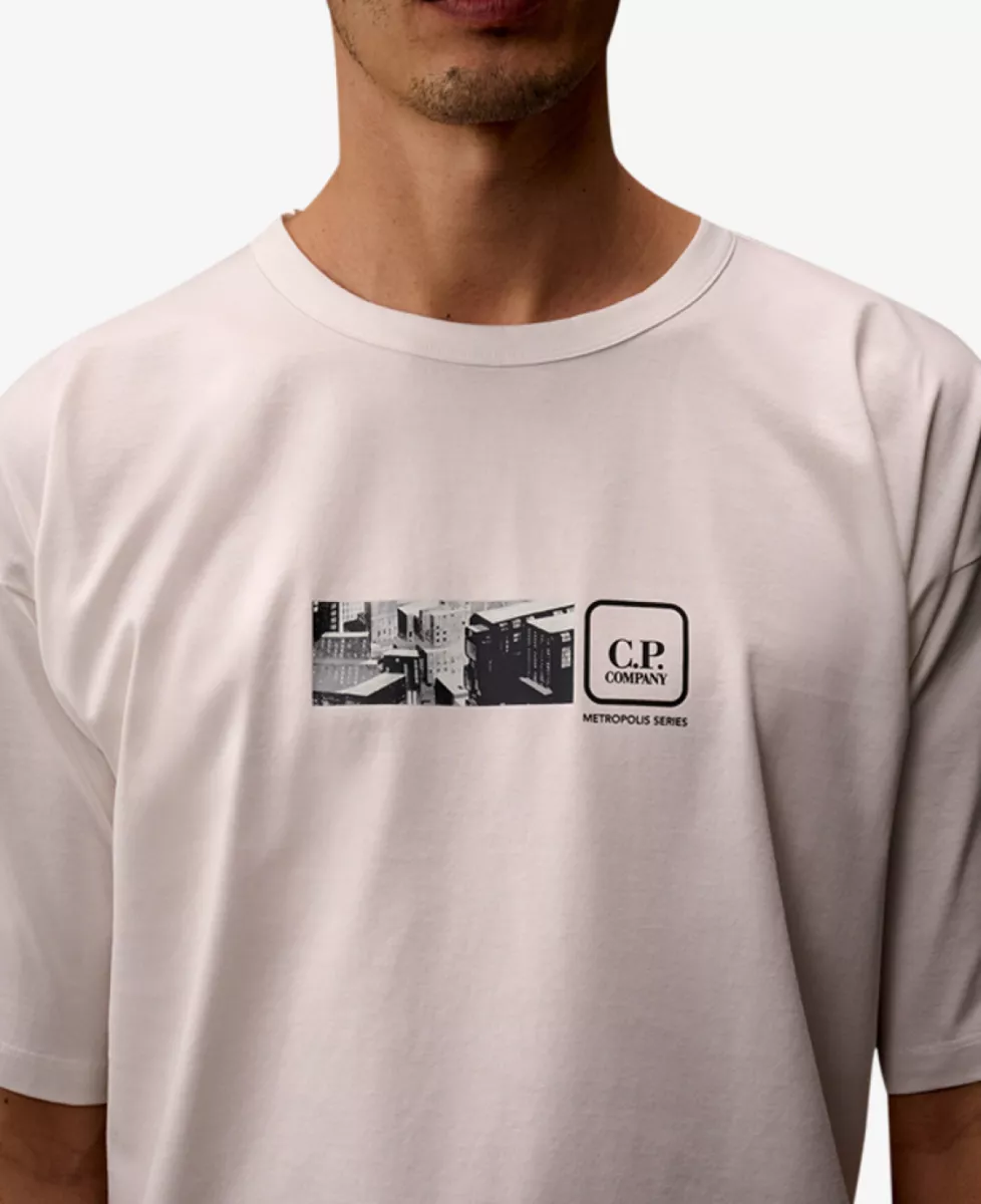 C.P. Company T-shirt - Wit 4 C.P. Company C.P. Company T-shirt - Wit