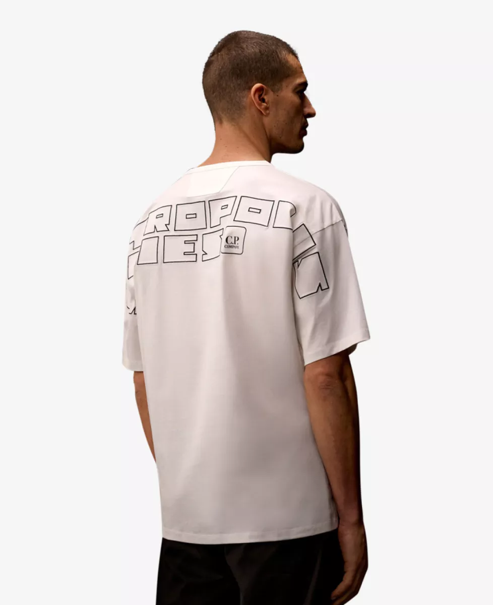 C.P. Company T-shirt - Wit 6 C.P. Company C.P. Company T-shirt - Wit