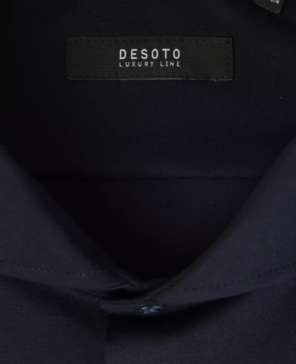 Desoto Desoto shirt - Donkerblauw 4 Desoto Desoto Desoto shirt - Donkerblauw