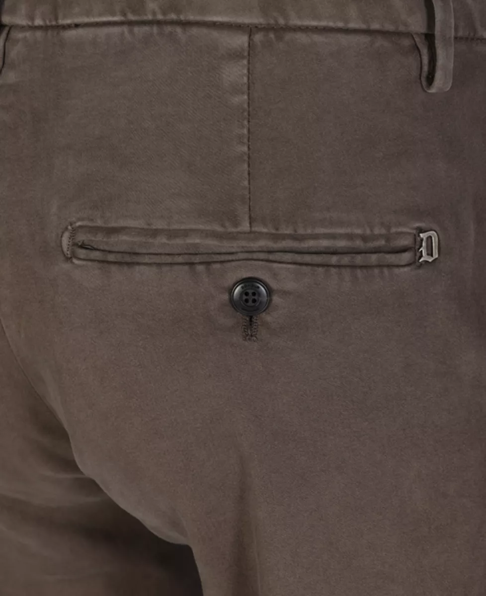 Dondup Chino - Donkerbruin 4 Dondup Dondup Chino - Donkerbruin