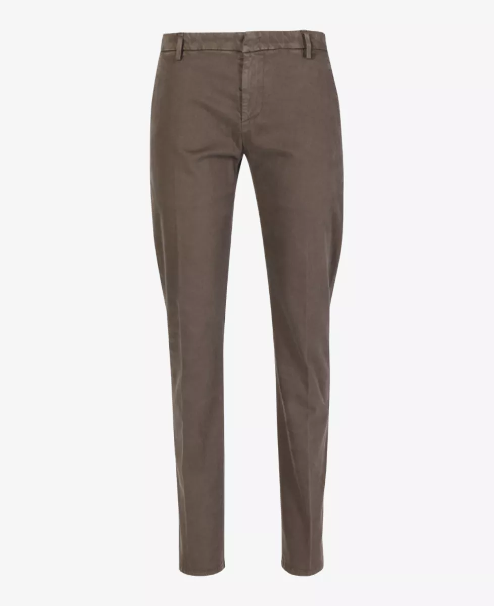 Dondup Chino - Donkerbruin 1 Dondup Dondup Chino - Donkerbruin