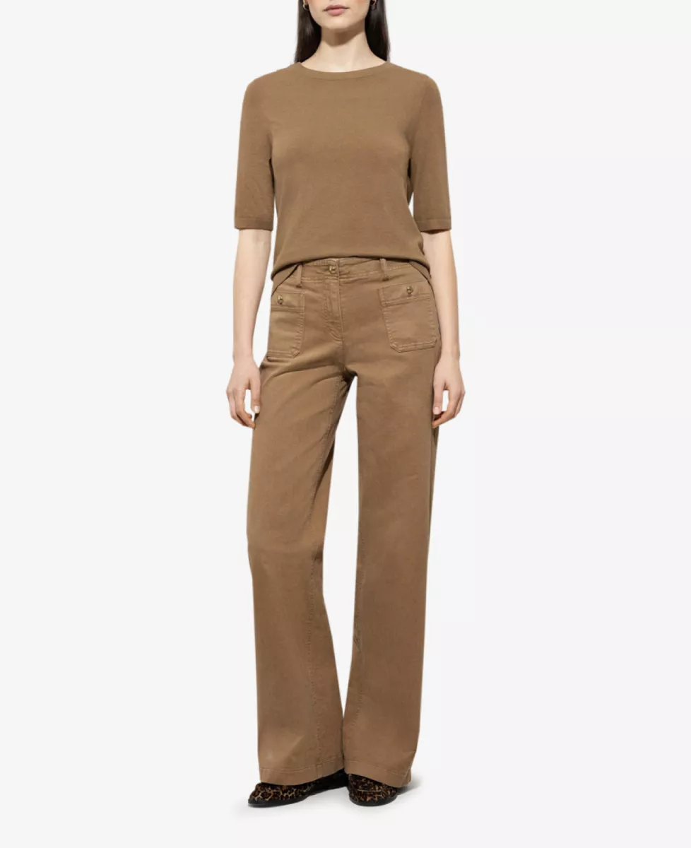 Luisa Cerano Feinstrick-Pullover - Cognac 2 Luisa Cerano Luisa Cerano Feinstrick-Pullover - Cognac