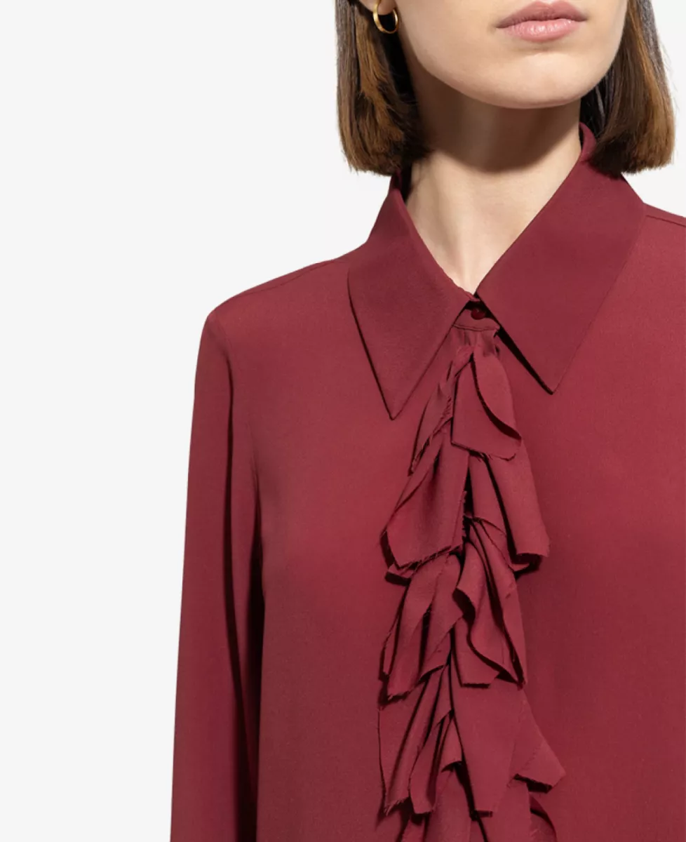 Luisa Cerano Bluse - Rood 4 Luisa Cerano Luisa Cerano Bluse - Rood