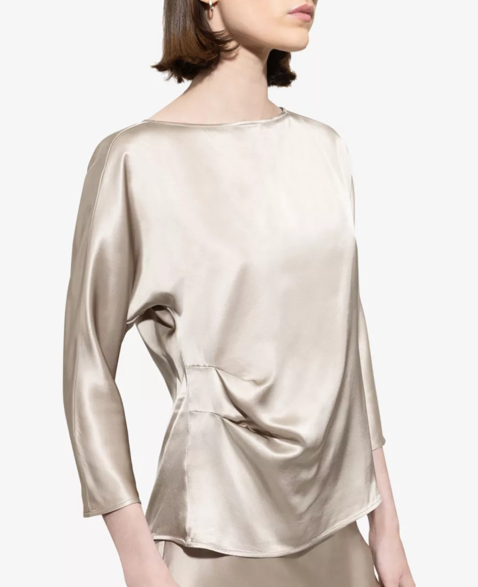 Luisa Cerano Bluse - Bruin 2 Luisa Cerano Luisa Cerano Bluse - Bruin