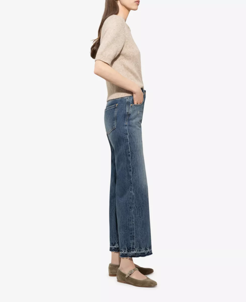 Luisa Cerano Wideleg-Tencel-Denim - Denimblauw 3 Luisa Cerano Luisa Cerano Wideleg-Tencel-Denim - Denimblauw