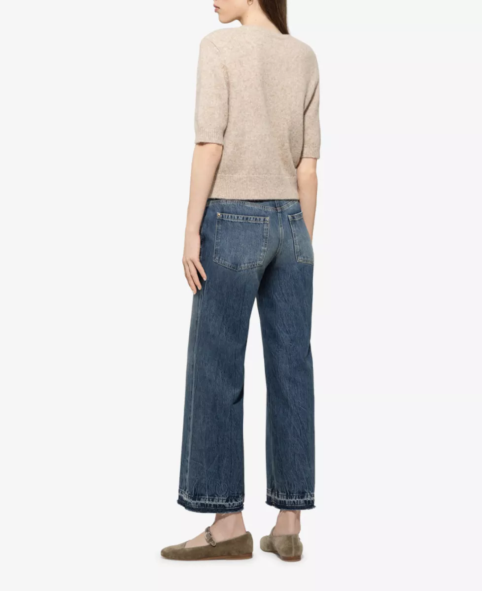 Luisa Cerano Wideleg-Tencel-Denim - Denimblauw 4 Luisa Cerano Luisa Cerano Wideleg-Tencel-Denim - Denimblauw