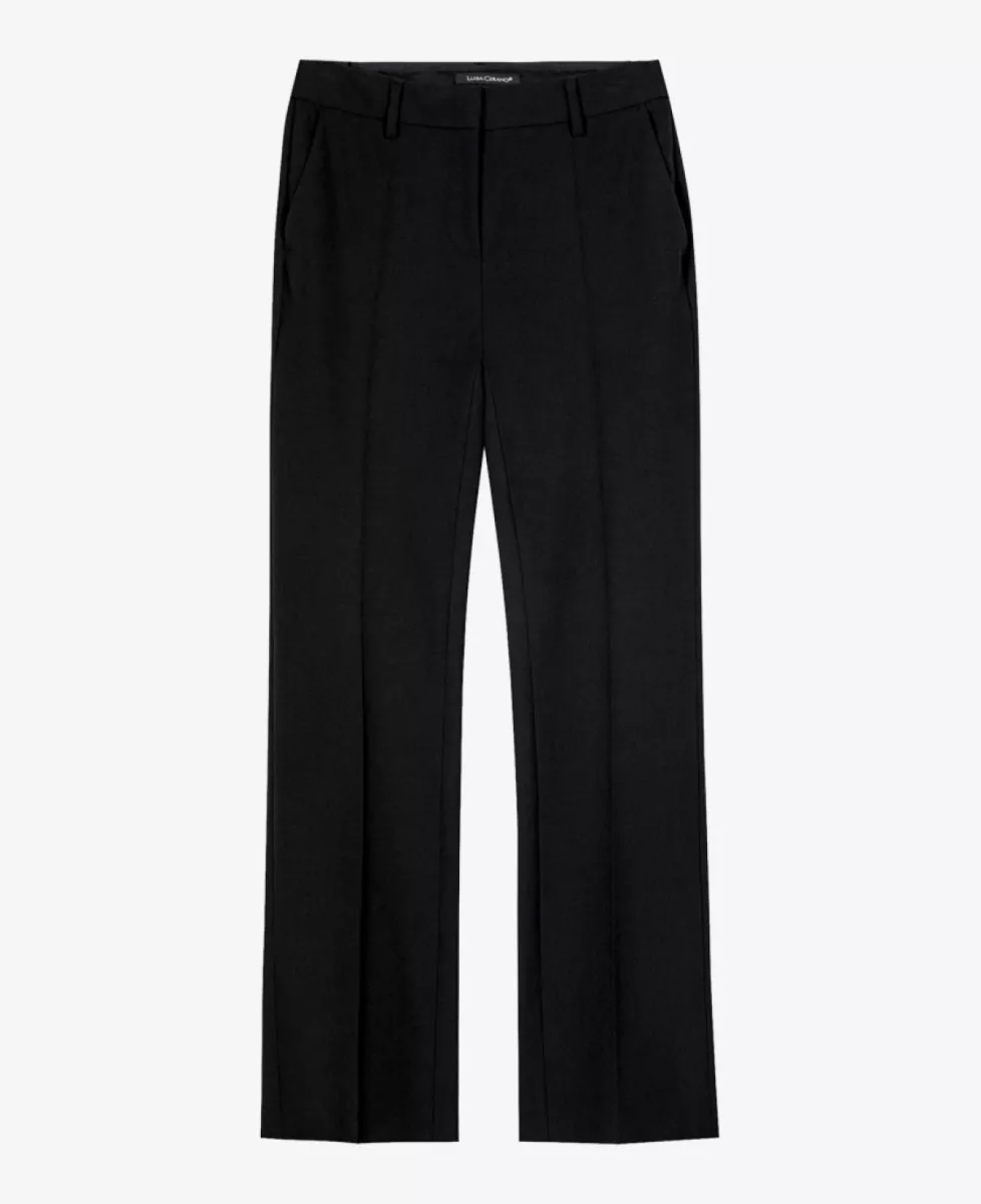 Luisa Cerano Babyflare-Pants - deep black 1 Luisa Cerano Luisa Cerano Babyflare-Pants - deep black