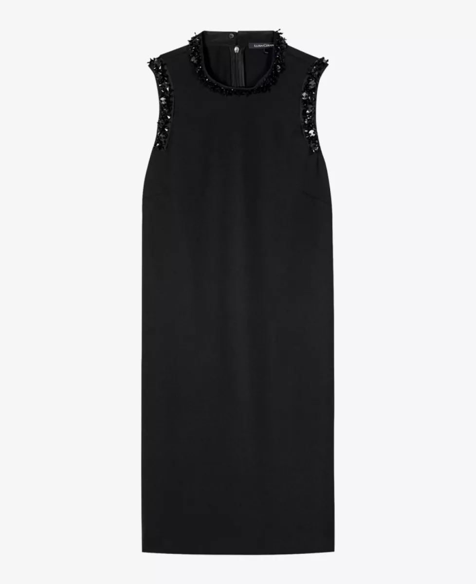 Luisa Cerano Shift dress - Zwart 1 Luisa Cerano Luisa Cerano Shift dress - Zwart