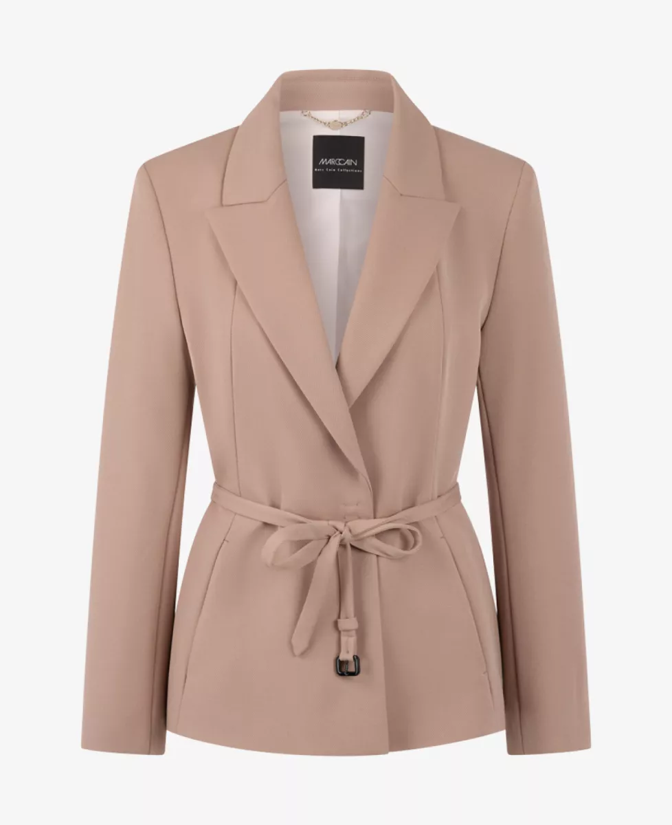 Marc Cain Collections Blazer - warm taupe new 1 Marc Cain Collections Marc Cain Collections Blazer - warm taupe new