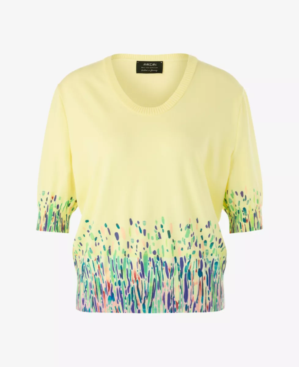Marc Cain Collections Pullover - deep limonella 1 Marc Cain Collections Marc Cain Collections Pullover - deep limonella
