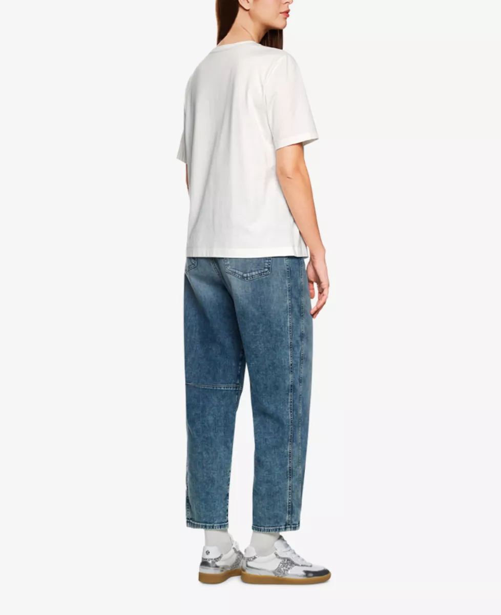 Marc Cain Sports t-shirt - Ecru 3 Marc Cain Sports Marc Cain Sports t-shirt - Ecru