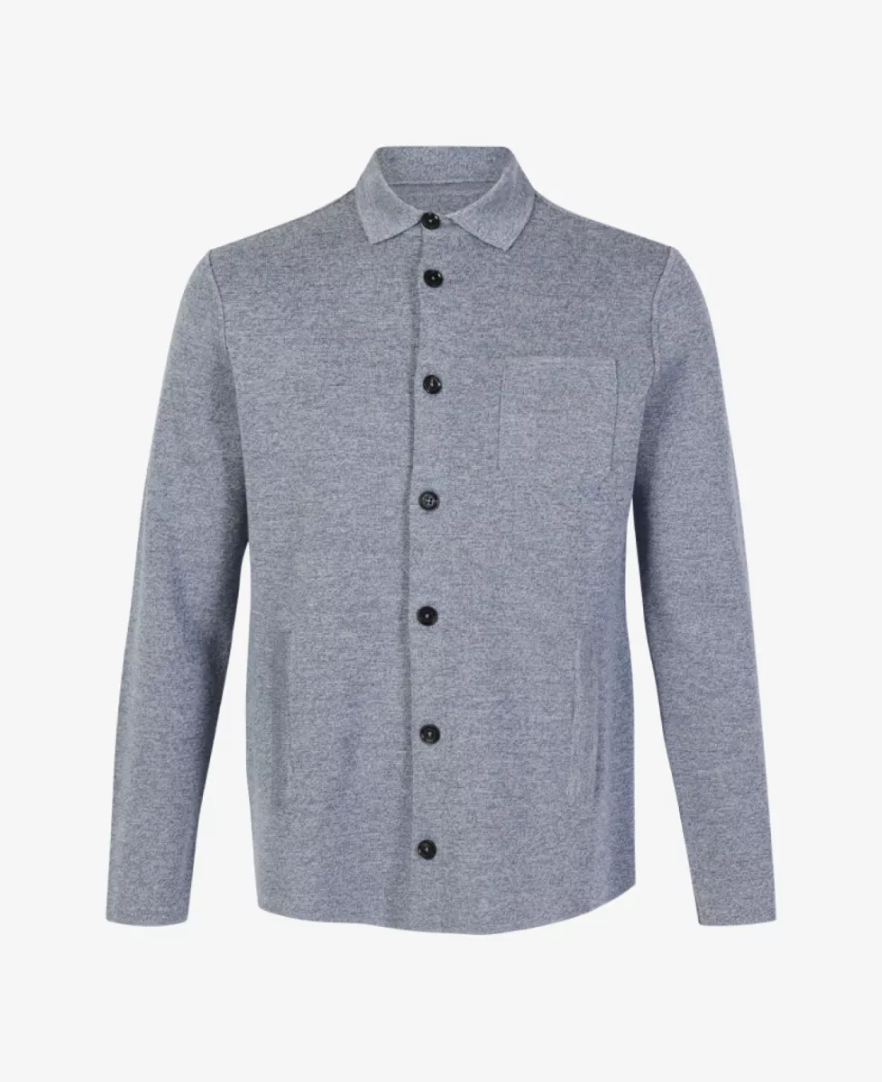Maurizio Baldassari Overshirt - Lichtblauw 1 Maurizio Baldassari Maurizio Baldassari Overshirt - Lichtblauw