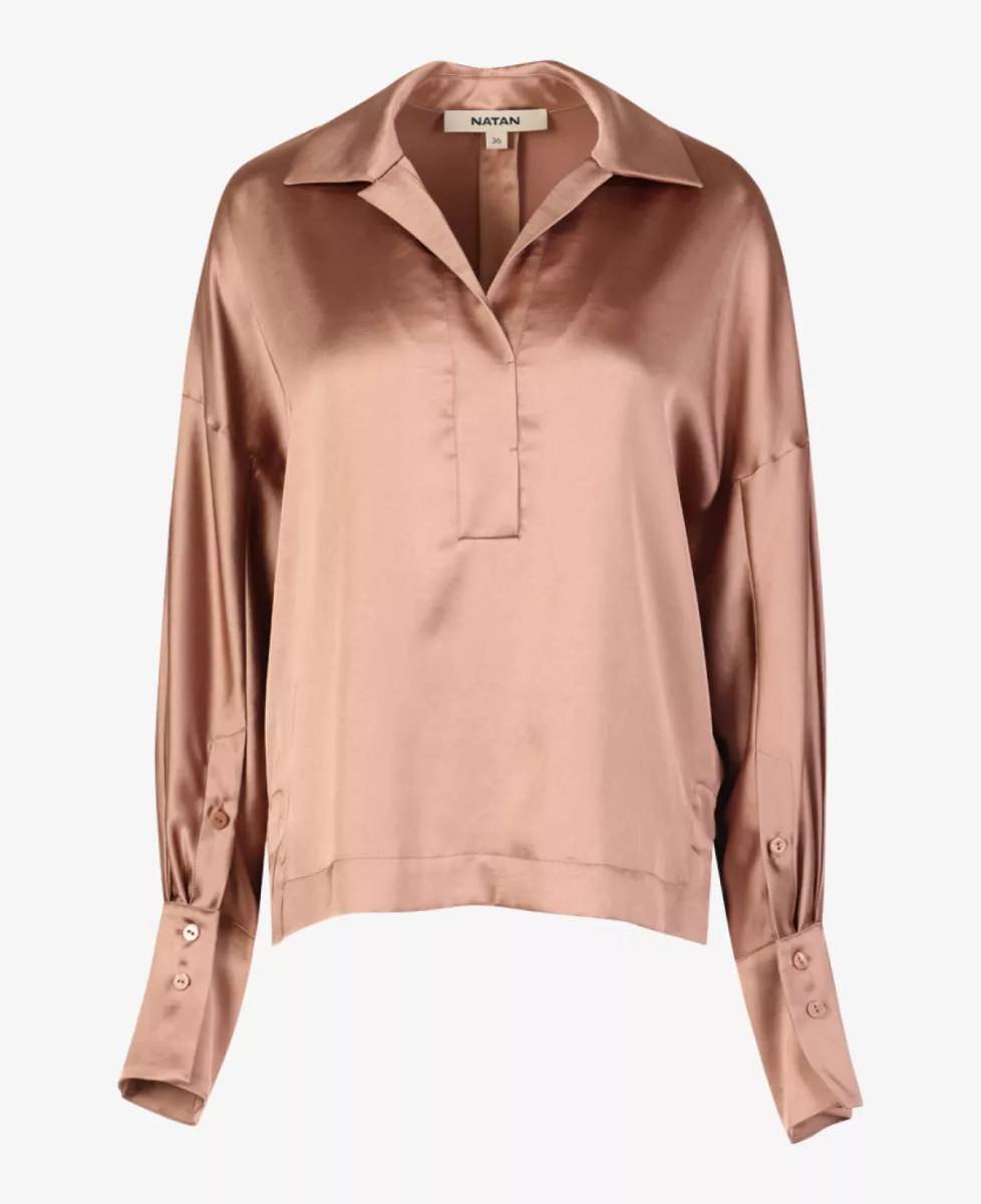 NATAN Blouse - Roestbruin 1 NATAN NATAN Blouse - Roestbruin
