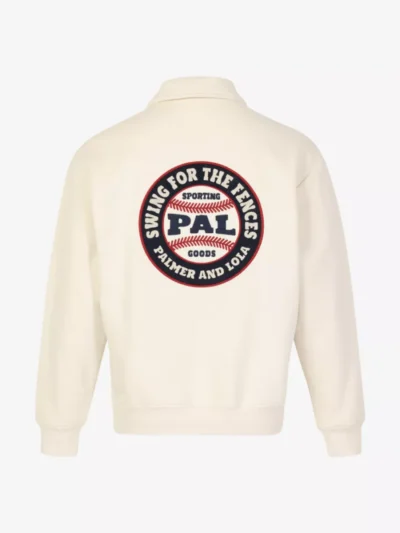 PAL Sporting Goods PAL Sporting Goods Swing For The Fences Halfzip - Ecru