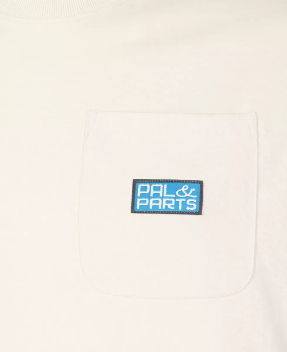 PAL Sporting Goods The Garage Goods T-shirt - Ecru 3 PAL Sporting Goods PAL Sporting Goods The Garage Goods T-shirt - Ecru
