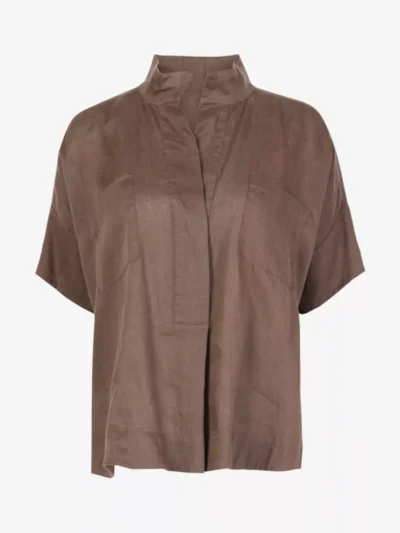 Repeat Repeat Blouse - Donkerbruin