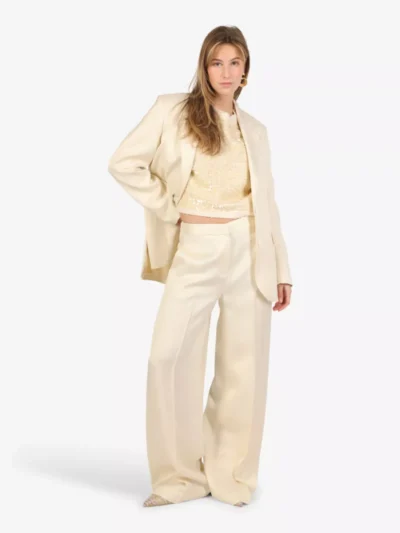 Semi Couture Semi Couture Broek - Ecru