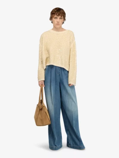 Semi Couture Semi Couture Broek - Denimblauw