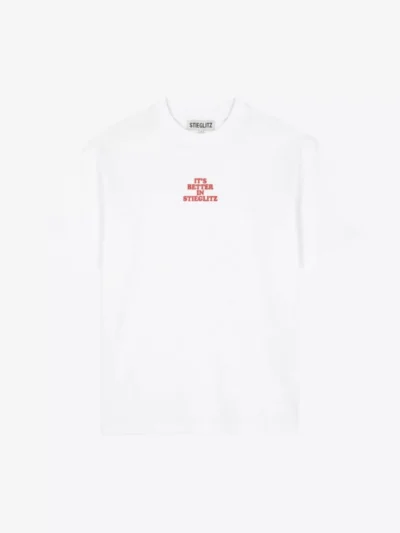 Stieglitz Stieglitz Tshirt km - Wit