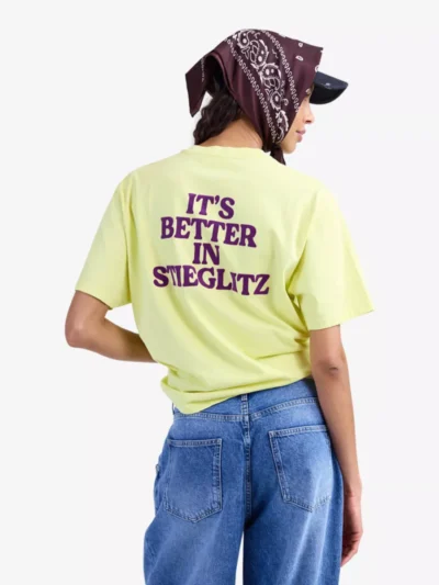 Stieglitz Stieglitz Tshirt km - Geel