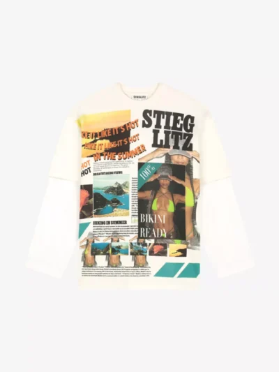 Stieglitz Stieglitz Tshirt lm - Ecru