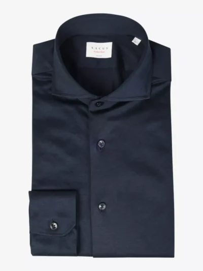 Xacus Xacus Shirt jersey - Donkerblauw