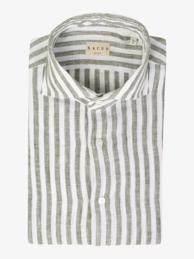Xacus Xacus Shirt linnen - Groen