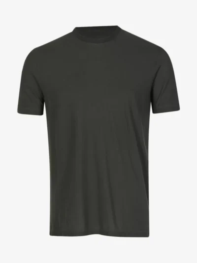 Zanone Zanone Ice Cotton T-shirt - Donkergroen