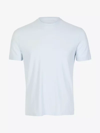 Zanone Zanone Ice Cotton T-shirt - Lichtblauw