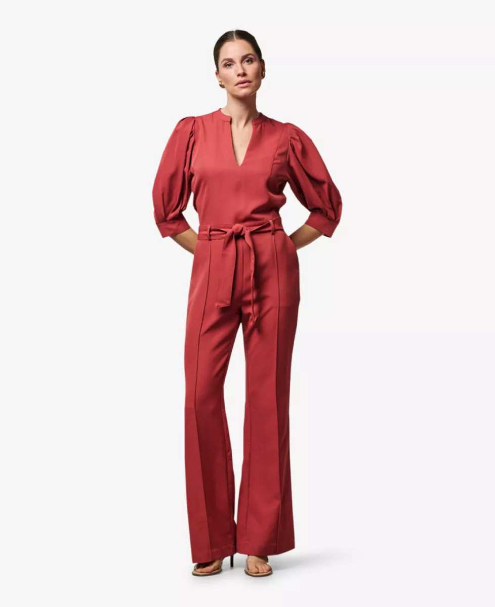 Aaiko Jumpsuit - Rood 2 Aaiko Aaiko Jumpsuit - Rood
