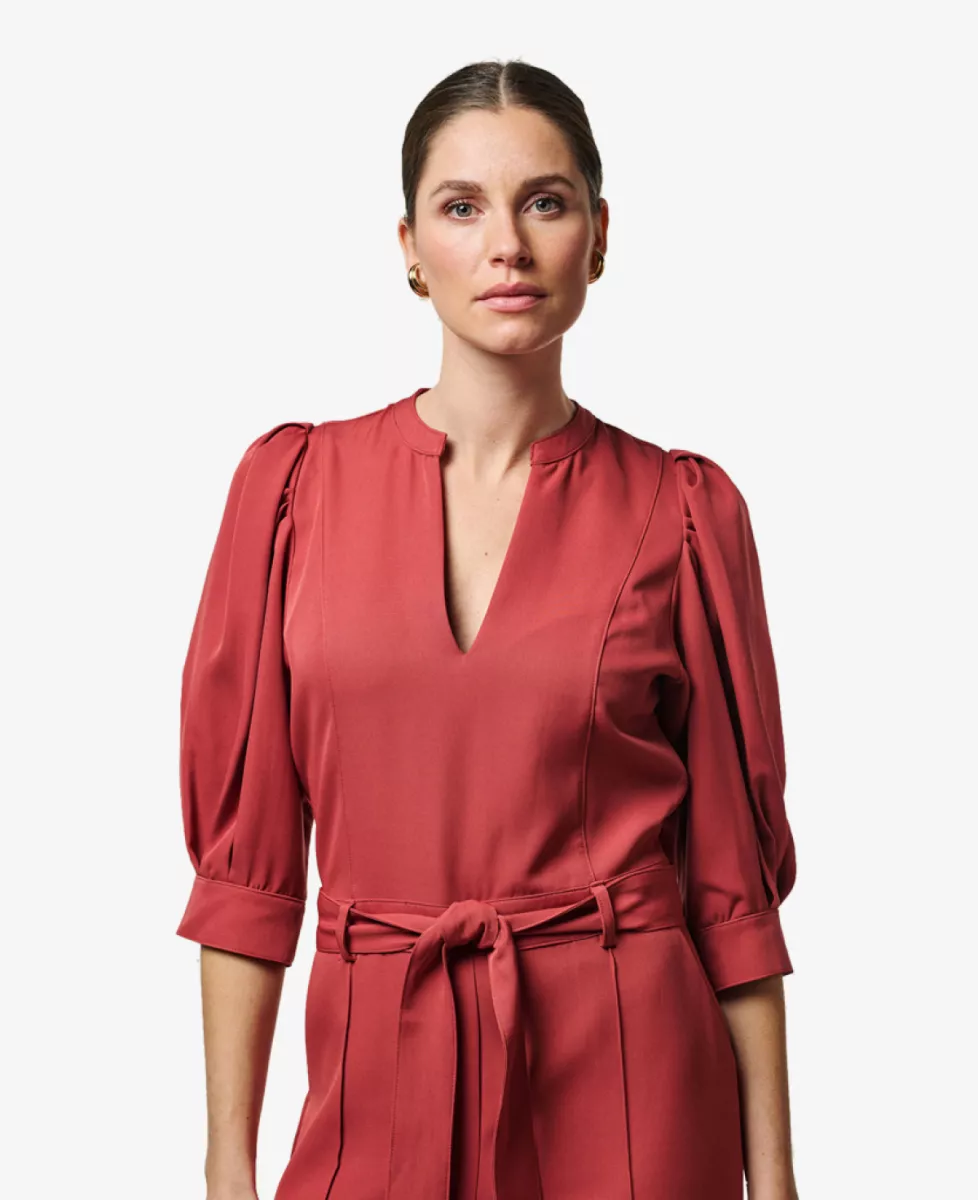 Aaiko Jumpsuit - Rood 3 Aaiko Aaiko Jumpsuit - Rood