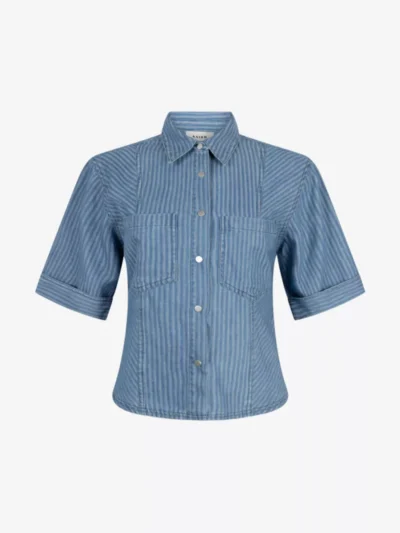 Aaiko Aaiko Blouse - Middelblauw