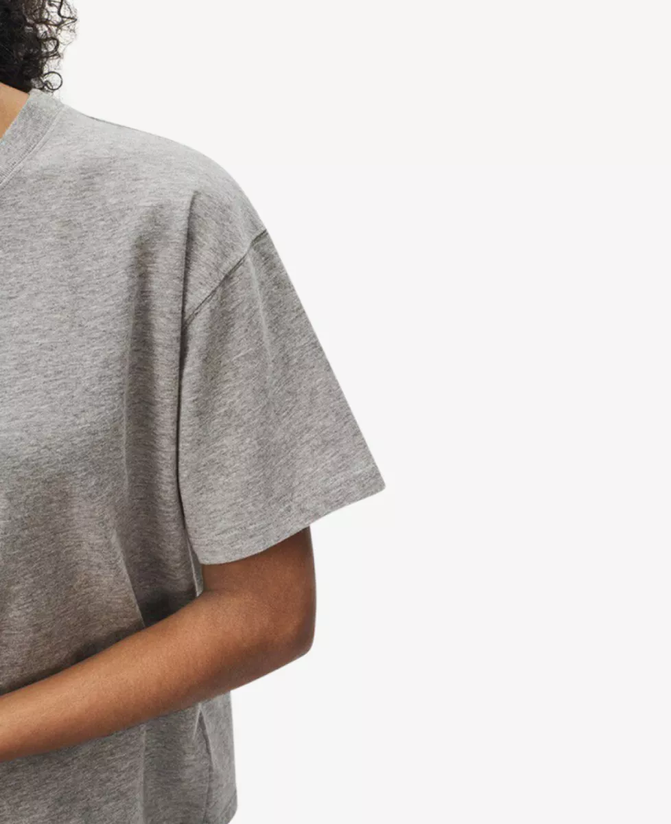 American Vintage Tshirt - GRIS CHINE 4 American Vintage American Vintage Tshirt - GRIS CHINE