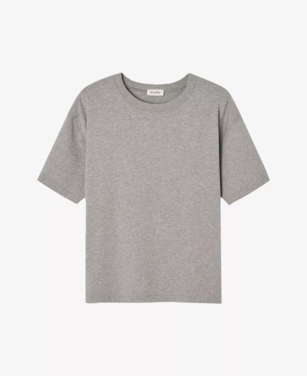 American Vintage Tshirt - GRIS CHINE 1 American Vintage American Vintage Tshirt - GRIS CHINE