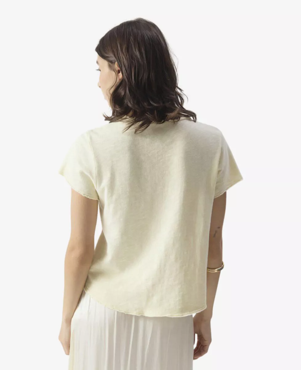 American Vintage Tshirt - VANILLE VINTAGE 6 American Vintage American Vintage Tshirt - VANILLE VINTAGE