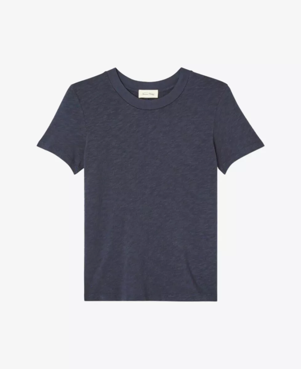 American Vintage Shirt km - Navy Blue Vintage 1 American Vintage American Vintage Shirt km - Navy Blue Vintage