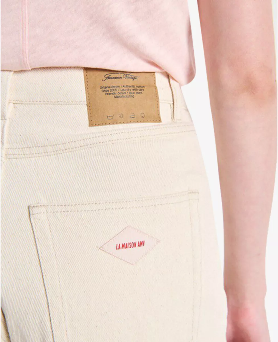 American Vintage Broek - Ecru 4 American Vintage American Vintage Broek - Ecru