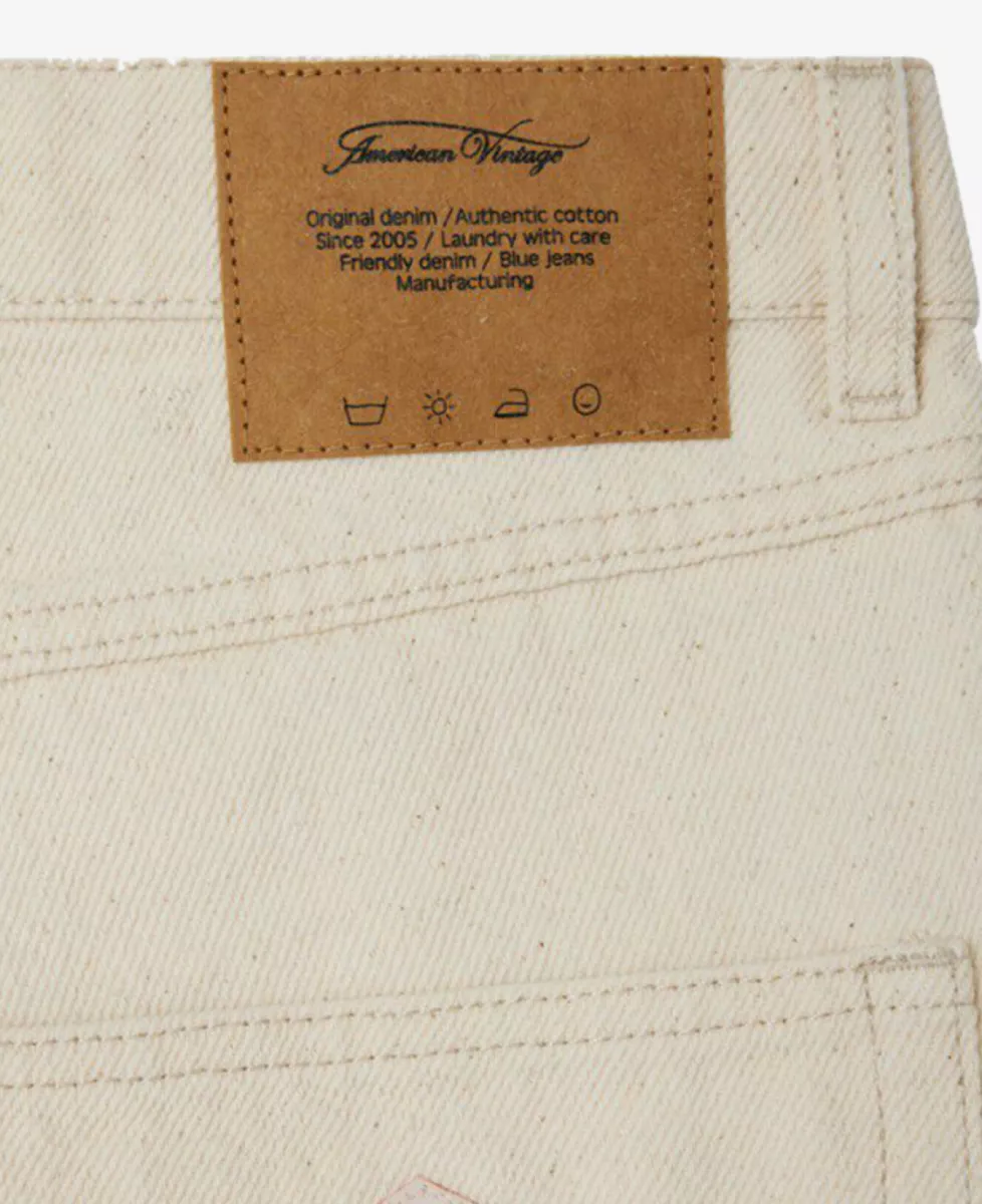 American Vintage Broek - Ecru 6 American Vintage American Vintage Broek - Ecru