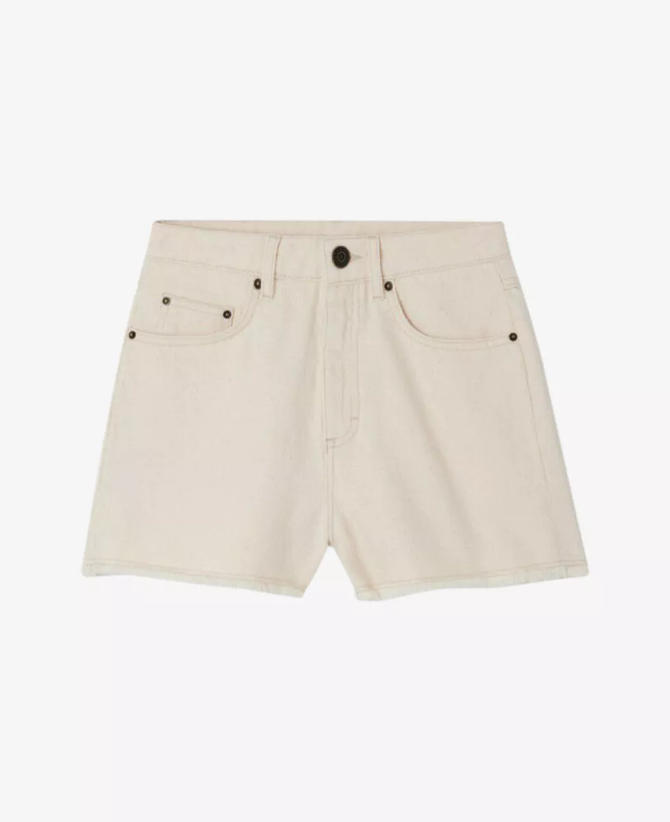 American Vintage Broek - Ecru 1 American Vintage American Vintage Broek - Ecru