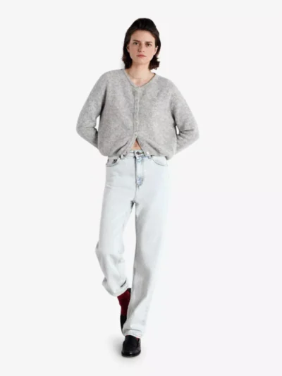 American Vintage American Vintage Vest - Gris Clair Chine