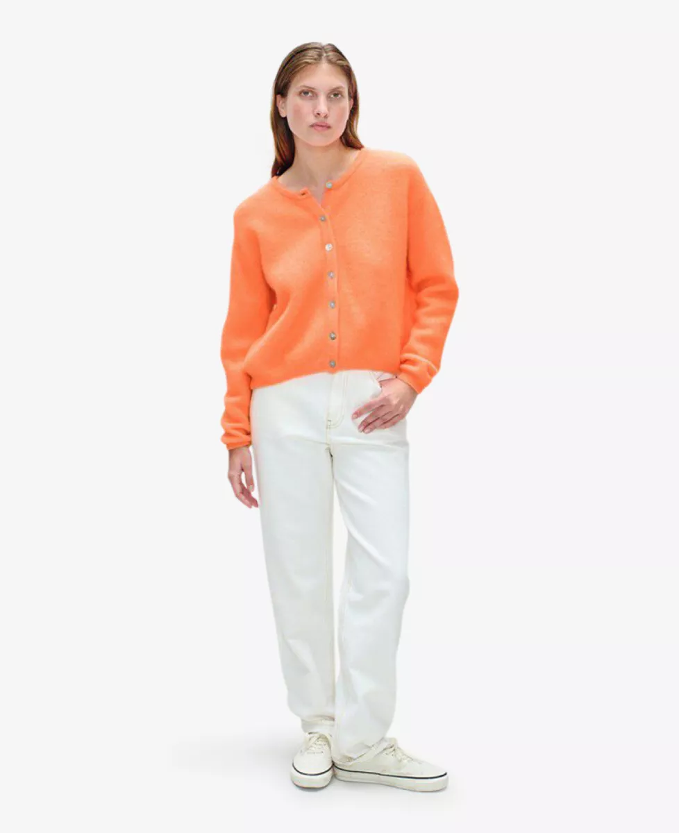 American Vintage Vest - Orangeade Fluo 2 American Vintage American Vintage Vest - Orangeade Fluo