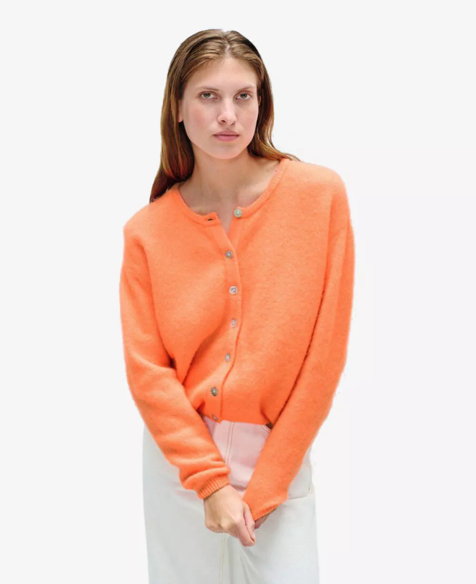 American Vintage Vest - Orangeade Fluo 3 American Vintage American Vintage Vest - Orangeade Fluo