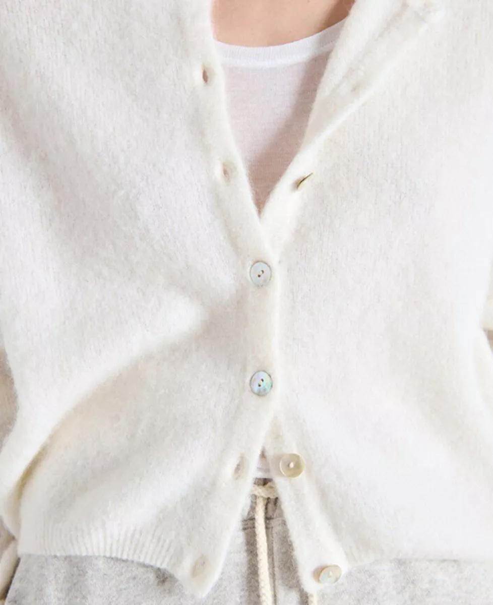 American Vintage Vest - BLANC 4 American Vintage American Vintage Vest - BLANC