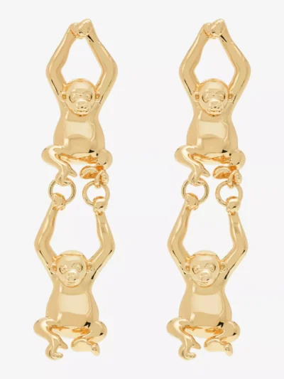 Anna + Nina Anna + Nina Oorbellen - Gold Plated