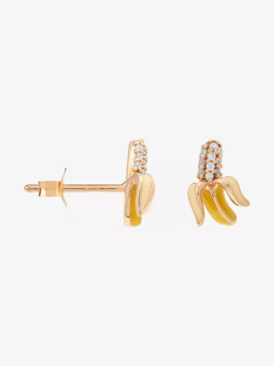 Anna + Nina Anna + Nina Oorbellen - Gold Plated