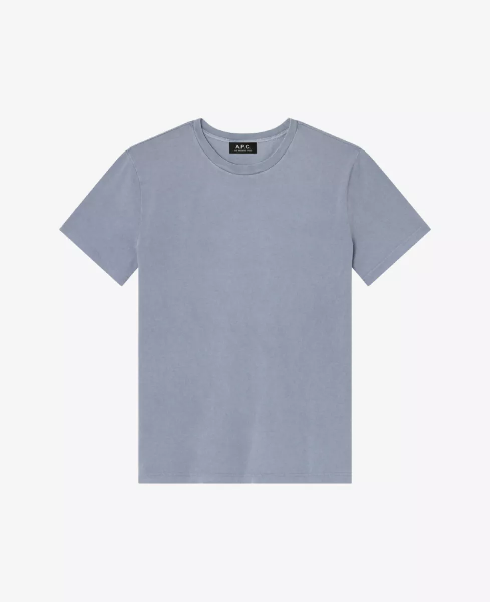 A.P.C. T-Shirt APC Printemps - Lichtblauw 1 A.P.C. A.P.C. T-Shirt APC Printemps - Lichtblauw