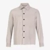 Arma Arma Overshirt Suede - Lichtgrijs