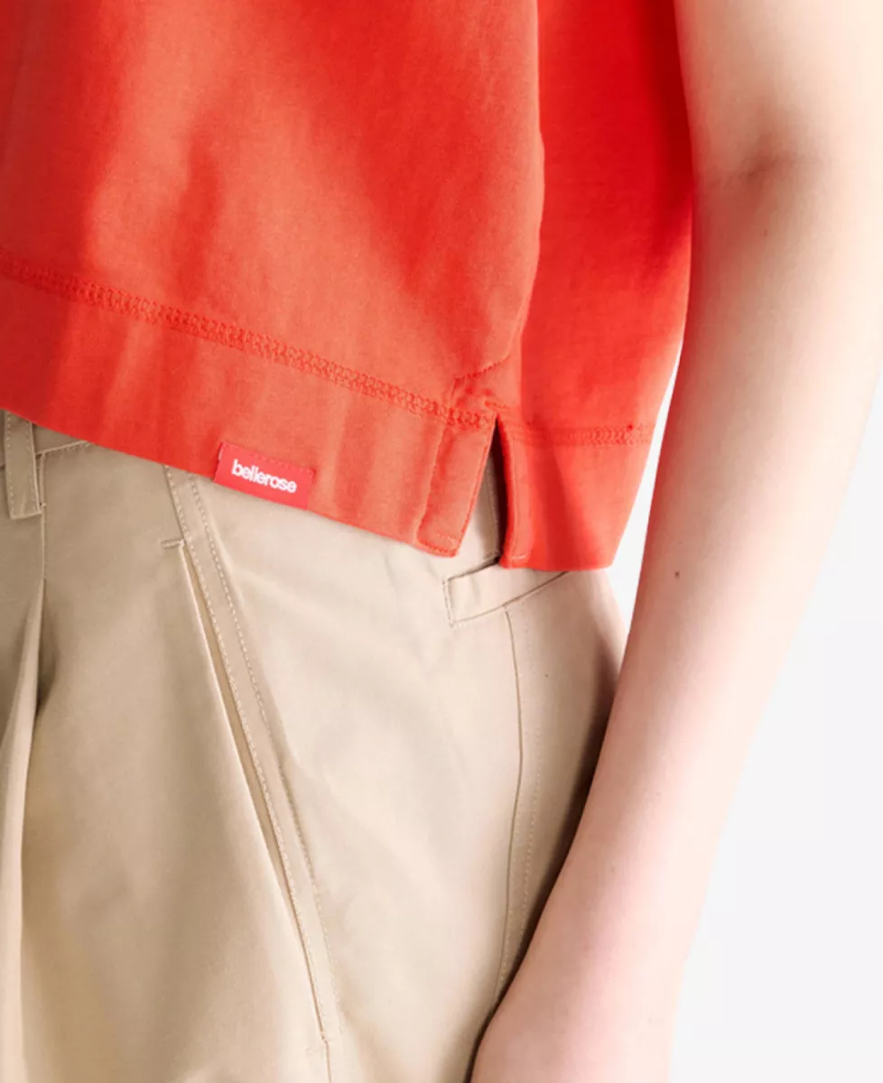 Bellerose Tshirt ml - Koraal 5 Bellerose Bellerose Tshirt ml - Koraal