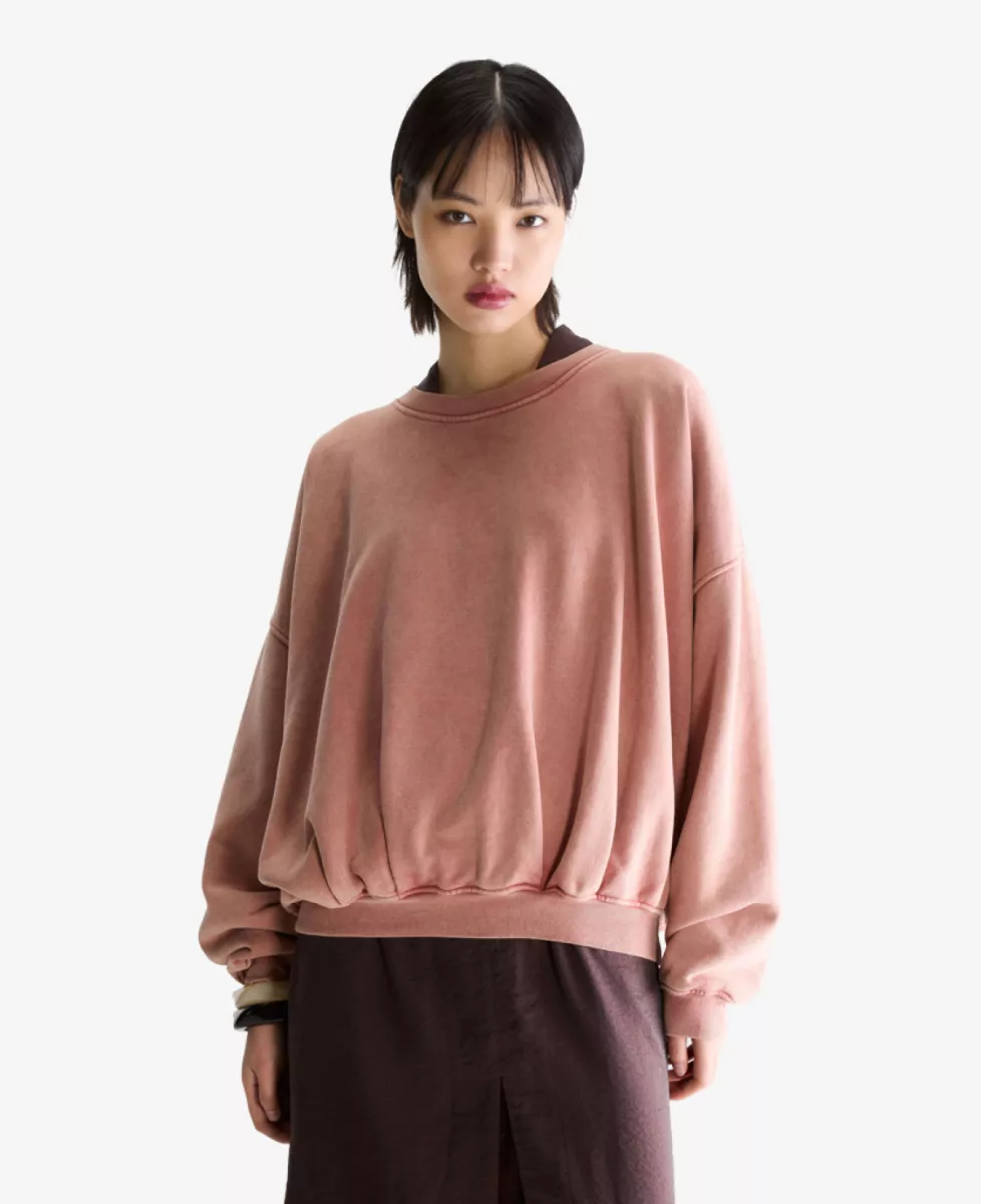 Bellerose Sweater - Roestbruin 3 Bellerose Bellerose Sweater - Roestbruin